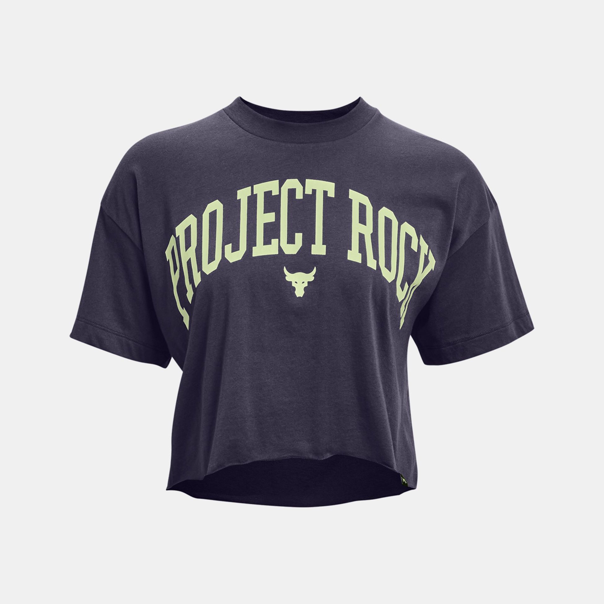 T-Shirts & Polo -  under armour Project Rock Crop Short Sleeve